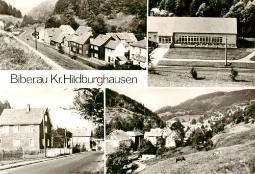 AK / Ansichtskarte  Biberau_Schleusegrund_Thueringen Ortsteile Engenstein Lichtenau und Biberschlag FDGB Kulturhaus