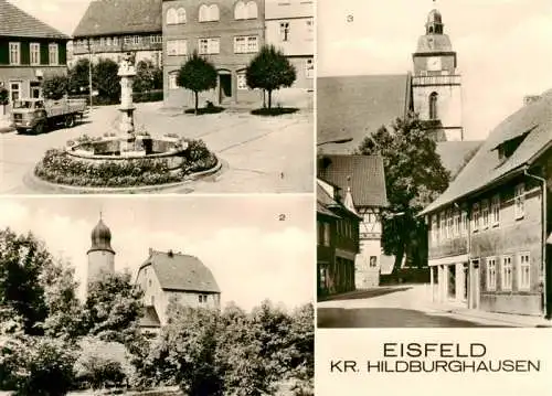 AK / Ansichtskarte 73962411 Eisfeld_Thueringen PdF Schloss Museum Otto Ludwig Kirche
