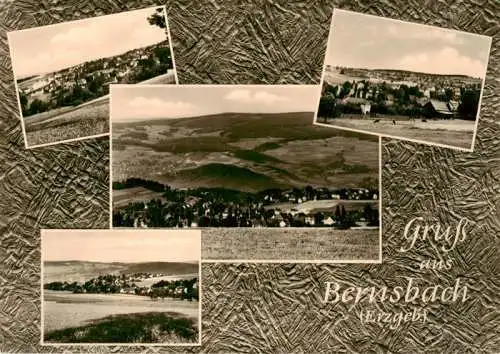 AK / Ansichtskarte 73962429 Bernsbach Panorama Teilansichten