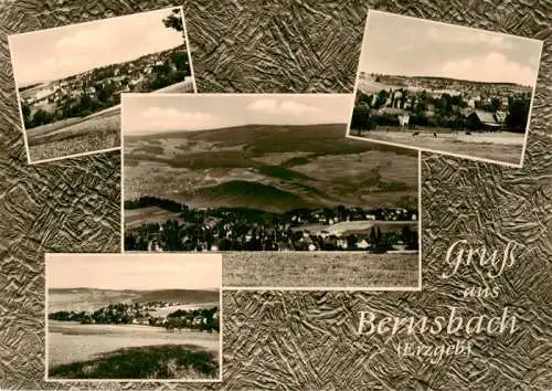 AK / Ansichtskarte  Bernsbach Panorama Teilansichten