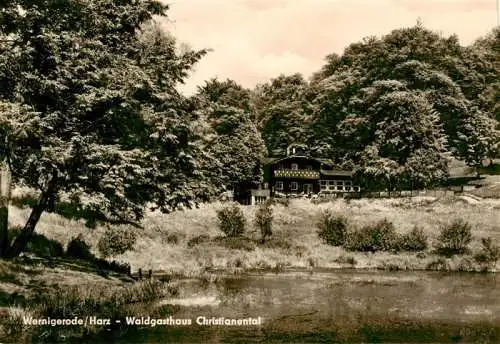 AK / Ansichtskarte  Wernigerode_Harz Waldgasthaus Christianental