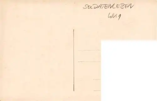 AK / Ansichtskarte  Soldatenleben WK1 Fuegmann