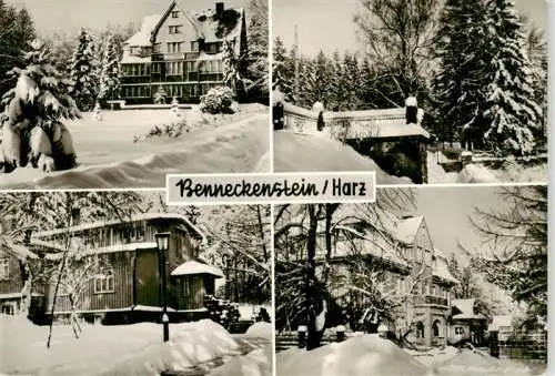 AK / Ansichtskarte  Benneckenstein_Harz Ministerium des Innern Erholungsheim Wilhelm Bahnik