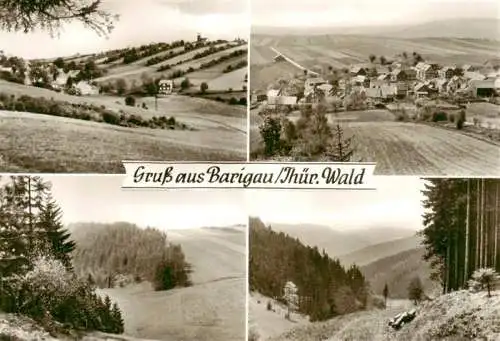 AK / Ansichtskarte  Barigau_Thueringen Panorama Teilansichten