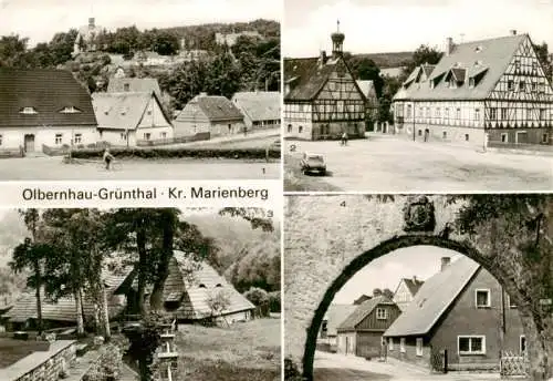 AK / Ansichtskarte 73962517 Gruenthal_Olbernhau Teilansicht In der Huette Althammer oestliches Huettentor