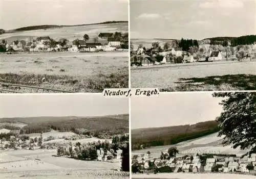 AK / Ansichtskarte 73962524 Neudorf_Erzgebirge Panorama Teilansichten