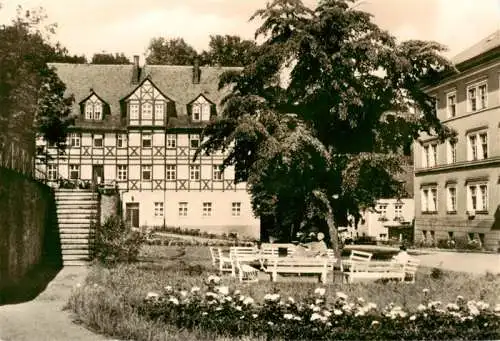 AK / Ansichtskarte  Wiesenbad_Thermalbad_Sachsen Park