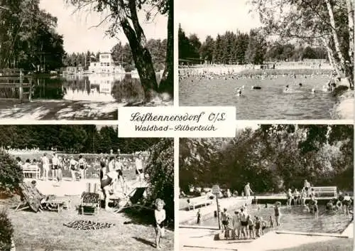 AK / Ansichtskarte  Seifhennersdorf Waldbad Silberteich Strandpartien Kinderbecken