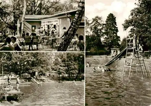 AK / Ansichtskarte  Niederau_Meissen_Sachsen Waldbad Oberau Teilansichten