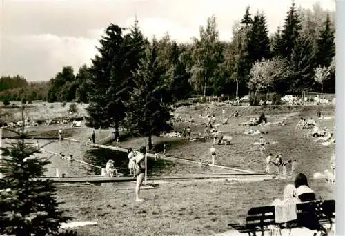 AK / Ansichtskarte  Goldlauter-Heidersbach_Suhl Waldbad