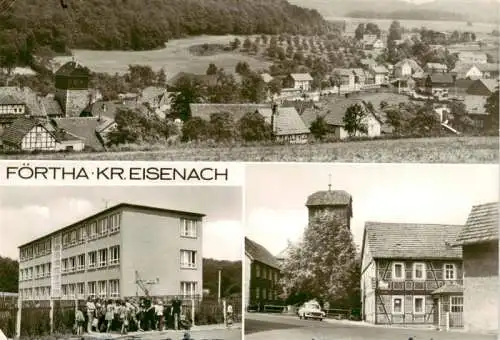 AK / Ansichtskarte 73962569 Foertha_Marksuhl_Thueringen Panorama Schule Ortspartie