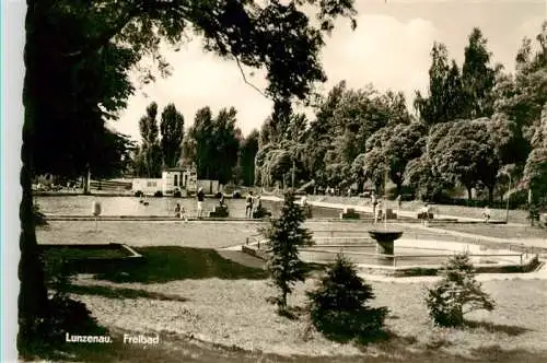 AK / Ansichtskarte  Lunzenau Freibad