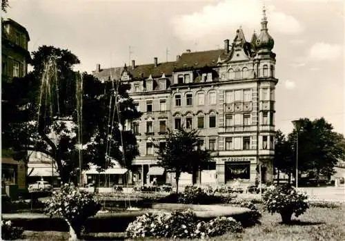 AK / Ansichtskarte  Loebau_Sachsen Gruenanlage am Karl Marx Platz