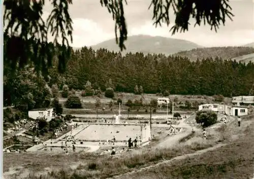 AK / Ansichtskarte  Breitenbach_Suhl_St_Kilian_Thueringen Schwimmbad