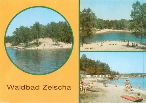 AK / Ansichtskarte  Zeischa_Bad_Liebenwerda Strandbad Strandpartien