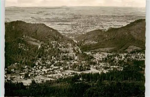 AK / Ansichtskarte  Oybin Blick zum Hochwald mit Zittauer Gebirge 