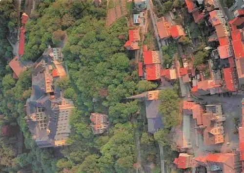 AK / Ansichtskarte  Blankenburg_Harz Teilansicht mit Schloss und Rathaus