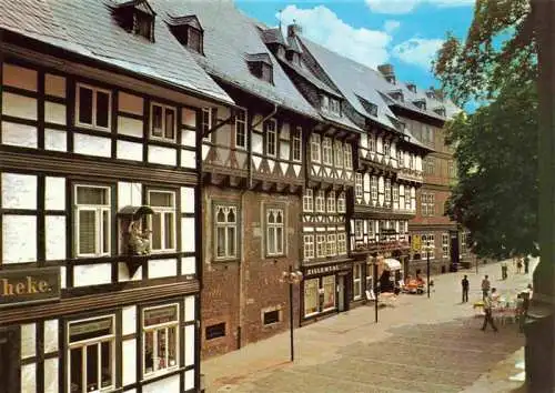 AK / Ansichtskarte 73962671 GOSLAR Ratscafé Altstadt Fachwerkhaeuser