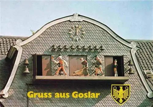 AK / Ansichtskarte  GOSLAR Glockenspiel am Marktplatz