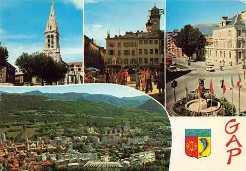 AK / Ansichtskarte  Gap_05_Hautes-Alpes Panorama Kirche Zentrum Marktplatz