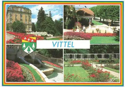 AK / Ansichtskarte  Vittel_88_Vosges Château Parc Pavillon Jardin