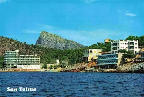 AK / Ansichtskarte  San_Telmo_Andraitx_Mallorca_ES Ansicht vom Meer aus