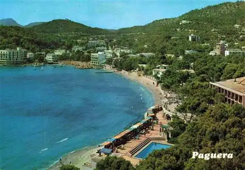 AK / Ansichtskarte 73962726 Paguera_Peguera_Calvia_Mallorca_ES Kuestenpanorama Strand