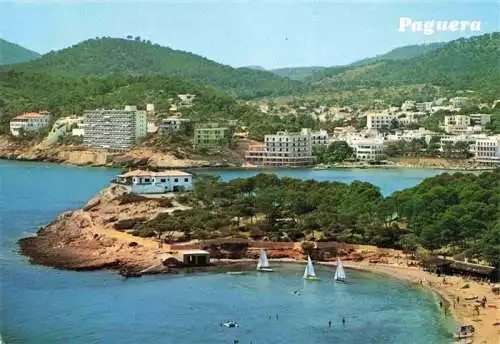 AK / Ansichtskarte  Paguera_Peguera_Calvia_Mallorca_ES Kuestenpanorama Strand