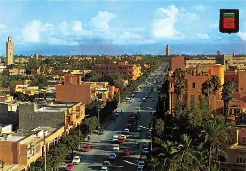 AK / Ansichtskarte  Marrakesch_Marrakech_Maroc Panorama