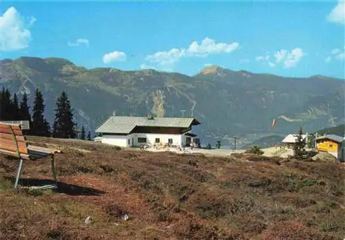 AK / Ansichtskarte  Alpbach_Tirol_AT Wiedersbergerhornbahn Bergstation Hornboden Blick auf Rofan und Guffert