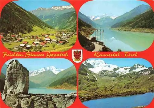 AK / Ansichtskarte 73962813 Feichten_Kaunertal_Tirol_AT Panorama Stausee Alpen