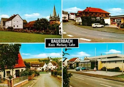 AK / Ansichtskarte  Bauerbach_Marburg Ortsansichten