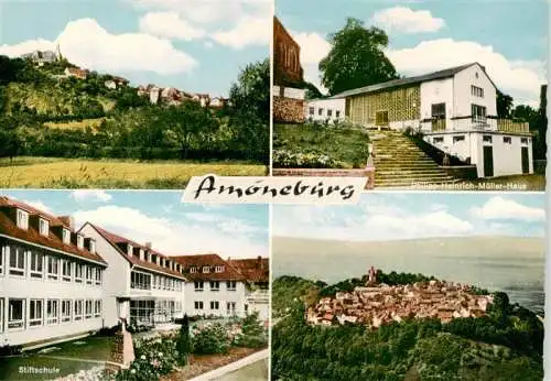 AK / Ansichtskarte 73962859 Amoeneburg Philipp Heinrich MuellerHaus Stiftschule Panorama