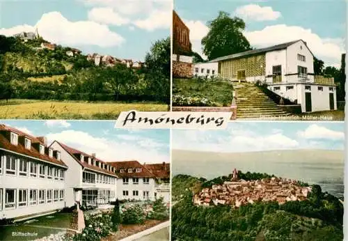 AK / Ansichtskarte  Amoeneburg Philipp Heinrich MuellerHaus Stiftschule Panorama