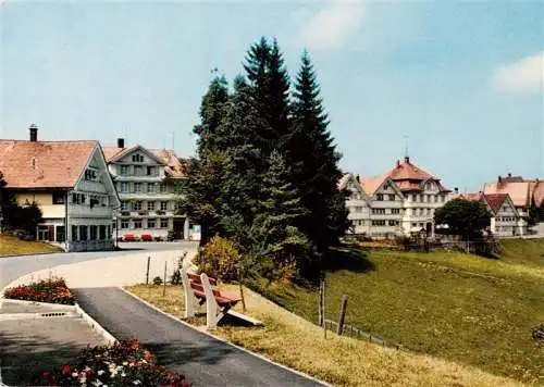 AK / Ansichtskarte  Schwellbrunn Gasthaus Pension Kreuz Ortspartie