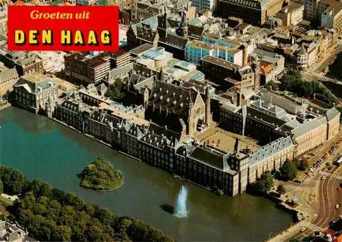 AK / Ansichtskarte  DEN_HAAG_La_Haye_NL Regierungsgebaeude Fliegeraufnahme