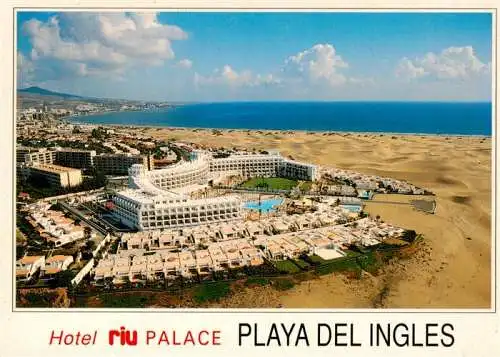 AK / Ansichtskarte  Playa_del_Ingles_Gran_Canaria_ES Hotel Riu Palace Fliegeraufnahme