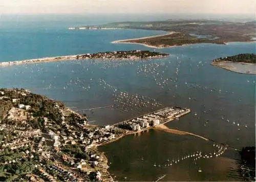 AK / Ansichtskarte 73962913 Dorset__UK The Harbour and Lilliput Poole Aerial view