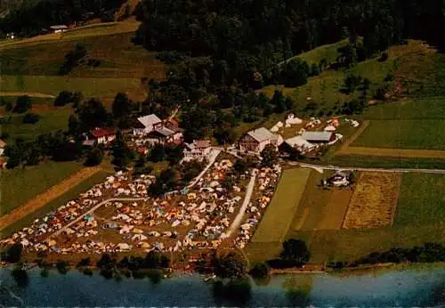 AK / Ansichtskarte  Mondsee_Salzkammergut_AT Campingplatz Werner Fliegeraufnahme