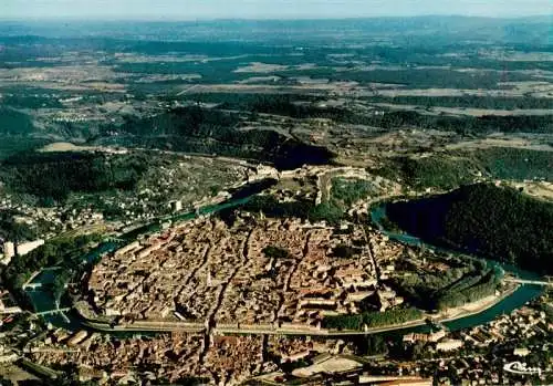 AK / Ansichtskarte  Besancon-les-Bains_25_Doubs Vue aerienne La Boucle du Doubs