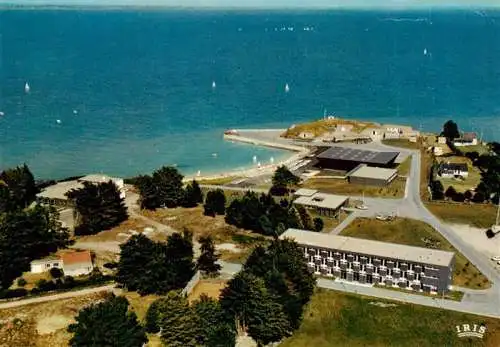 AK / Ansichtskarte  St-Pierre-Quiberon__56_Morbihan Ecole Nationale de Voile de Beg-Rohu Vue aerienne