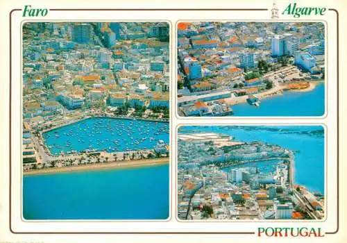 AK / Ansichtskarte 73962937 Faro_Portugal Fliegeraufnahmen