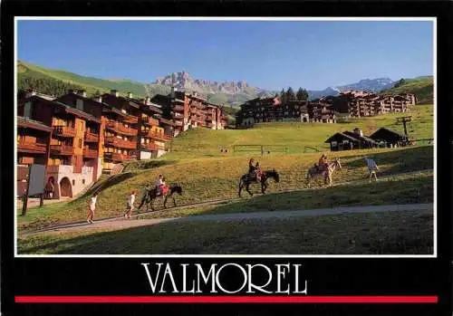 AK / Ansichtskarte  Valmorel_73_Savoie Teilansicht Wintersportresort zur Sommerzeit Alpen
