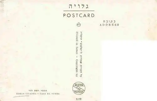 AK / Ansichtskarte  Zohar_Citadel_Kiryat_Gat_Israel Casa del Suera