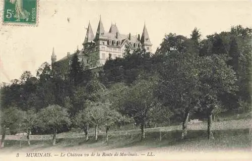 AK / Ansichtskarte  Murinais_38_Isere Le Château vu de la Route de Murinais Schloss