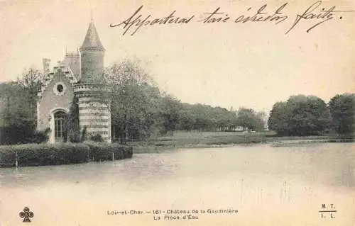 AK / Ansichtskarte  Nantes_44 Château de la Gaudinière Piece d'Eau