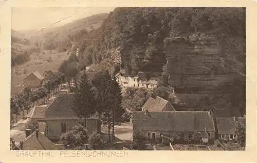 AK / Ansichtskarte  Graufthal_Eschbourg_67_Bas_Rhin Felsenwohnungen