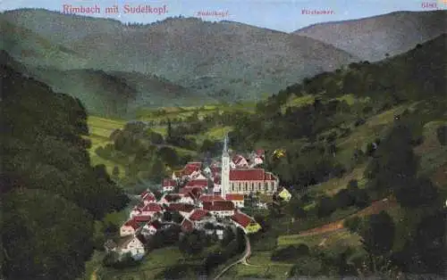 AK / Ansichtskarte  Rimbach-pres-Masevaux_68_Haut-Rhin Panorama mit Sudelkopf Vogesen