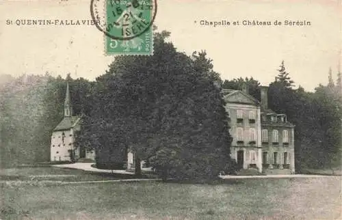 AK / Ansichtskarte  Saint-Quentin-Fallavier_38_Isere Chapelle et Château de Sérézin