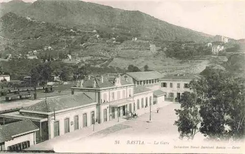 AK / Ansichtskarte  Bastia_2B_Haute-Corse La Gare Bahnhof